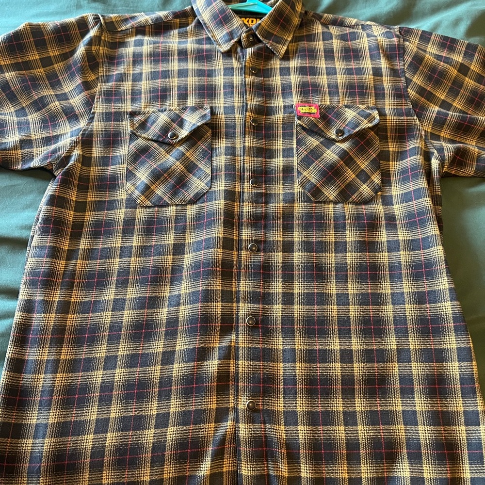 DIXXON men’s large proper bagger flannel